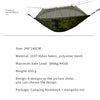 Load image into Gallery viewer, Flayboard™ Ultralight Portable Camping Hammock with Mosquito Net