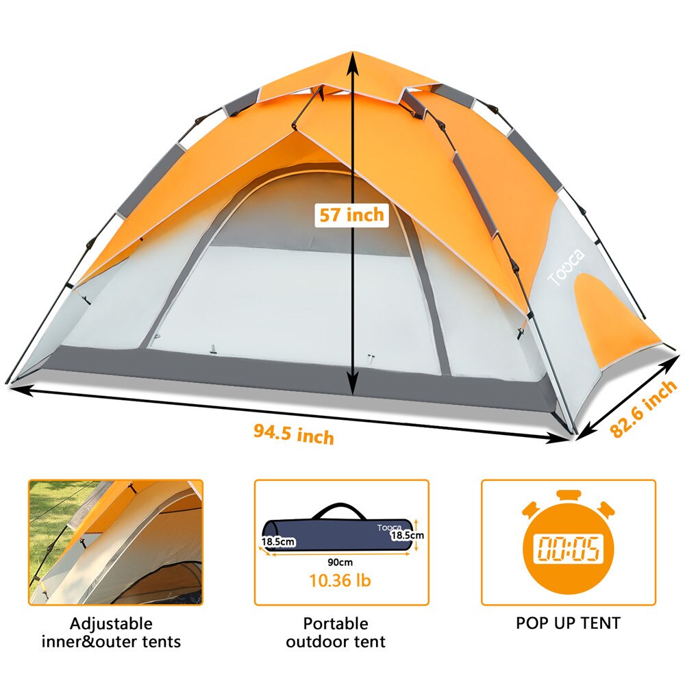 Flayboard™ 4 Person Pop Up Tent